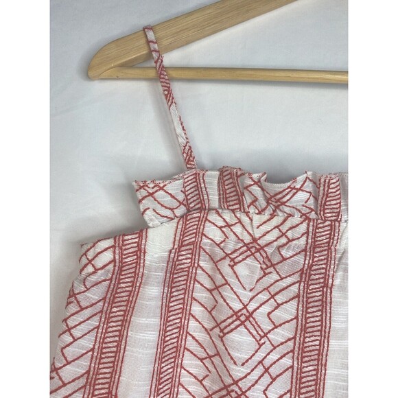 $150 Dolce Vita Women's White Hadley Sleeveless 100% cotton Shift Dress Sz Small - Picture 5 of 13